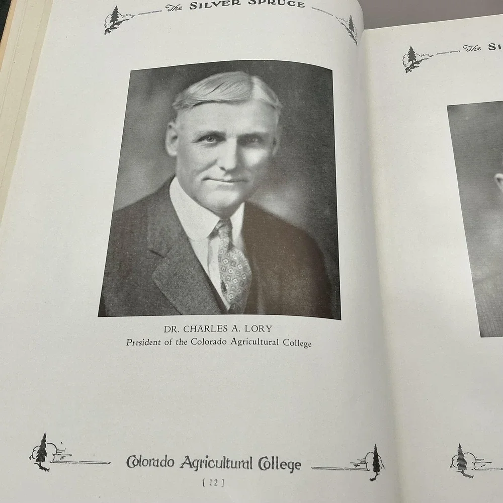 Vintage 1931‎ The Silver Spruce Colorado Agricultural College Yearbook Hardcover